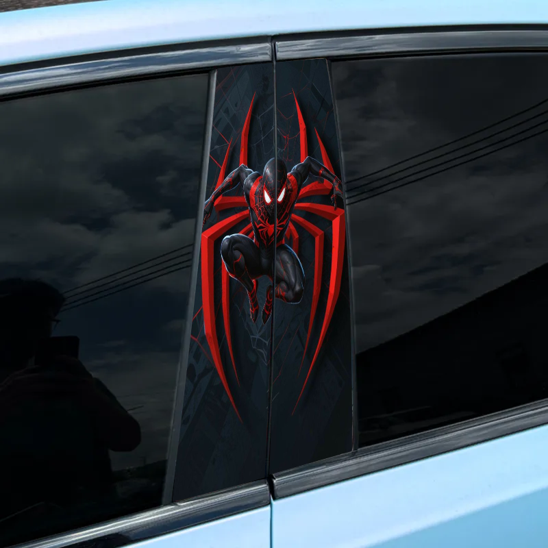 Autocollant pour montant central de voiture (2 pièces) - Spider-Man-XC149