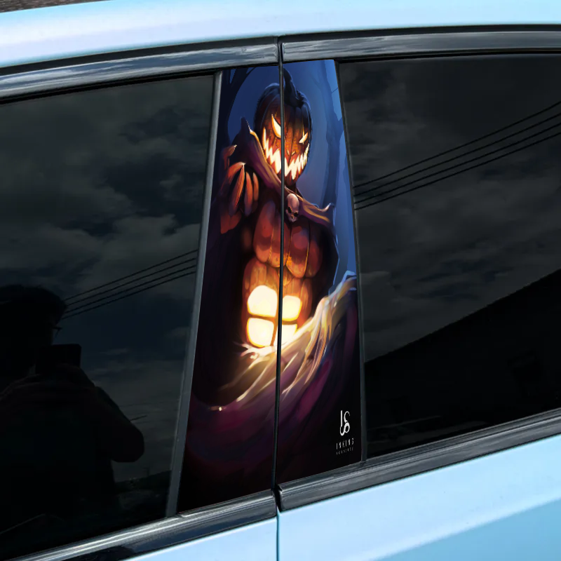 Autocollant pour montant central de voiture (2 pièces) - XC118