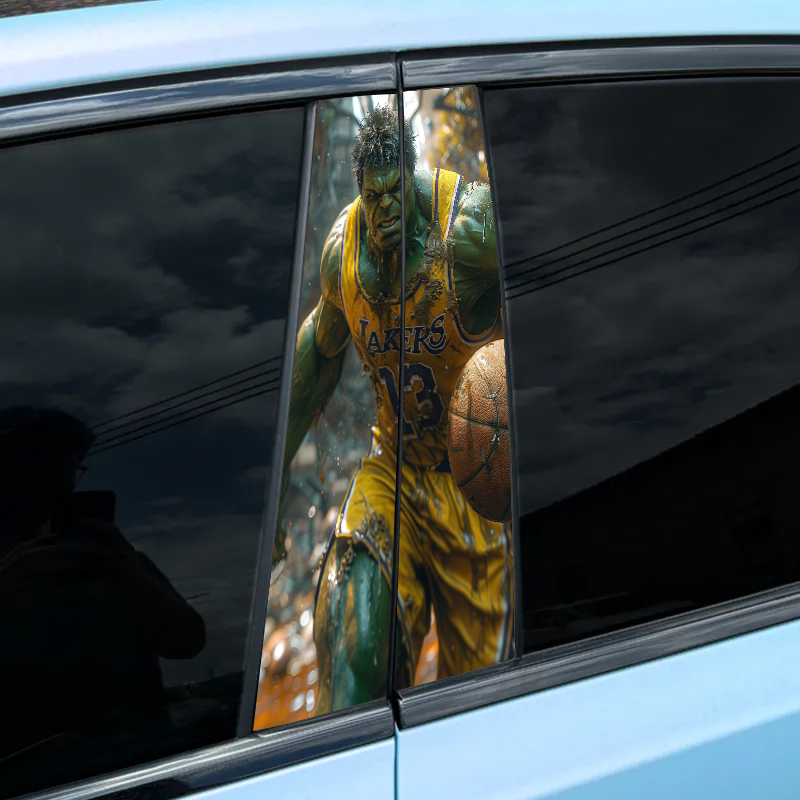 Autocollant pour montant central de voiture (2 pièces) - XC102