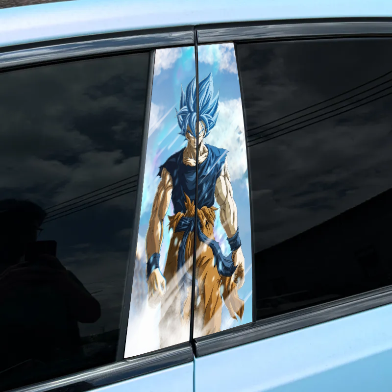 Autocollant pour montant central de voiture (2 pièces) - XC104