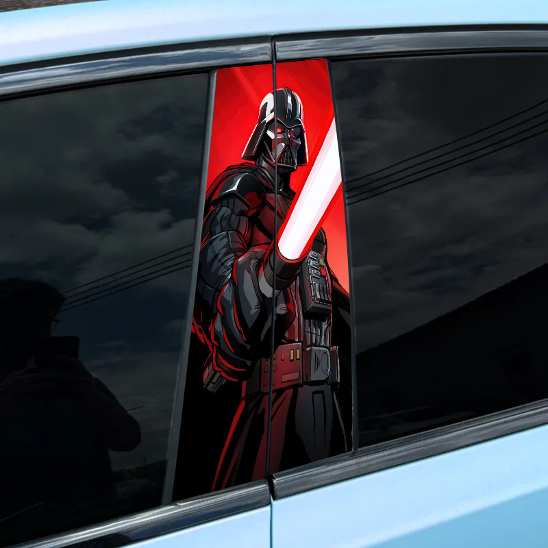 Autocollant pour montant central de voiture (2 pièces) - XC147