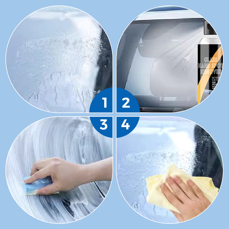 Nouvel An -50 % ! Achetez-en 2 et obtenez-en 1 gratuit. Nettoyant dégraissant et polissant pour vitres de voiture