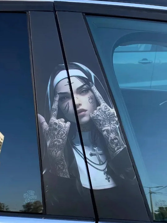 autocollant pour montant central de voiture - MS93