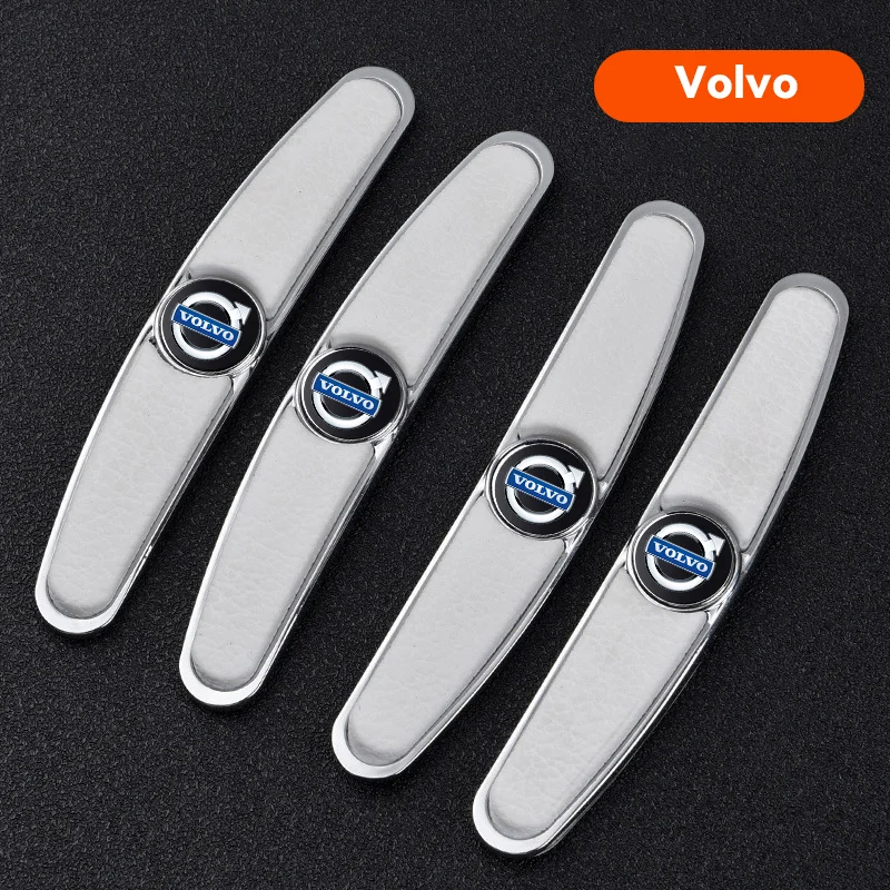 Car door metal anti-collision strip (4 pcs)