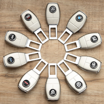 Rallonge de ceinture de sécurité en métal pour véhicules haut de gamme