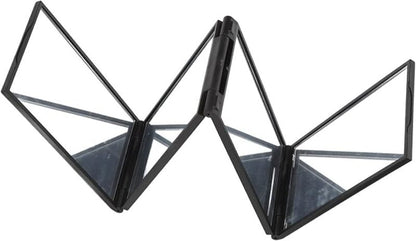 Miroir portable pliable à 4 faces 