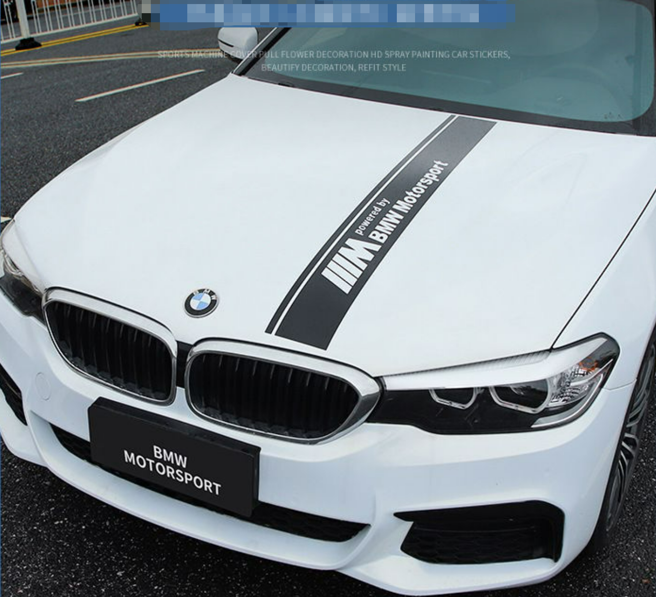 Car Hood Logo Sticker