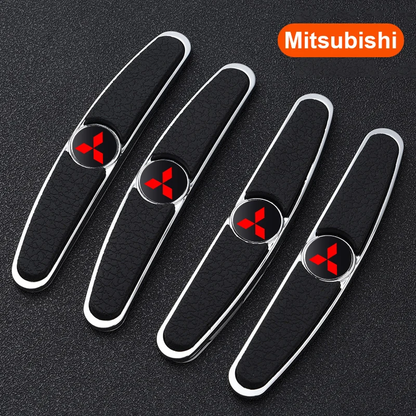 Car door metal anti-collision strip (4 pcs)