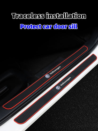 Auto-Einstiegsleisten aus Silikon (mit speziellem Autologo)