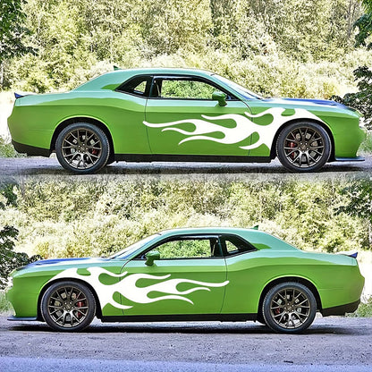 Custom vinyl car door stickers