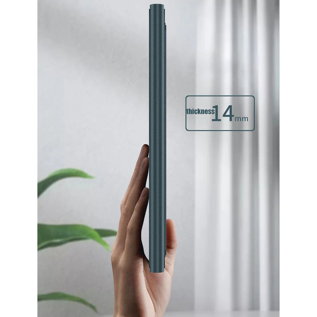 Étui en cuir uni avec clavier Bluetooth et souris sans fil, compatible avec Samsung Z Fold3/Z Fold4/Z Fold5/Z Fold6, support ultra-fin