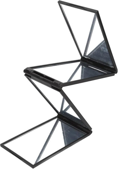 Miroir portable pliable à 4 faces 