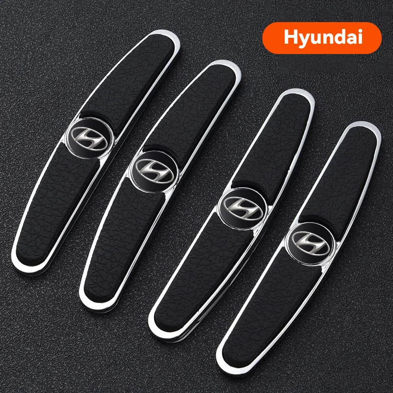 Car door metal anti-collision strip (4 pcs)