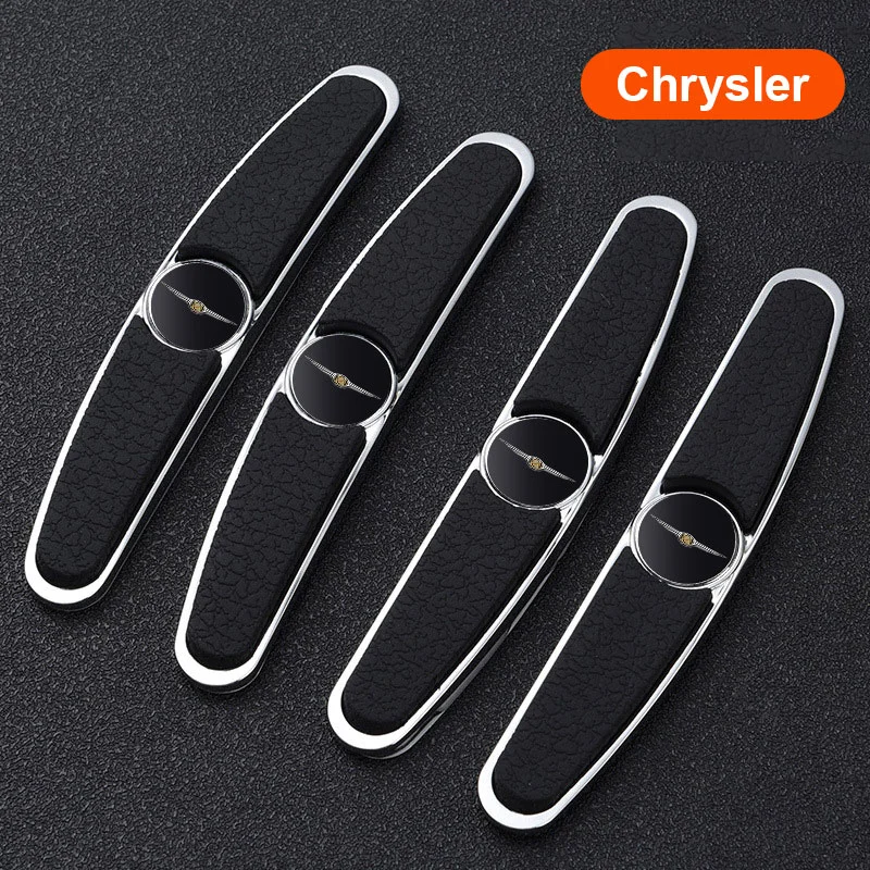 Car door metal anti-collision strip (4 pcs)