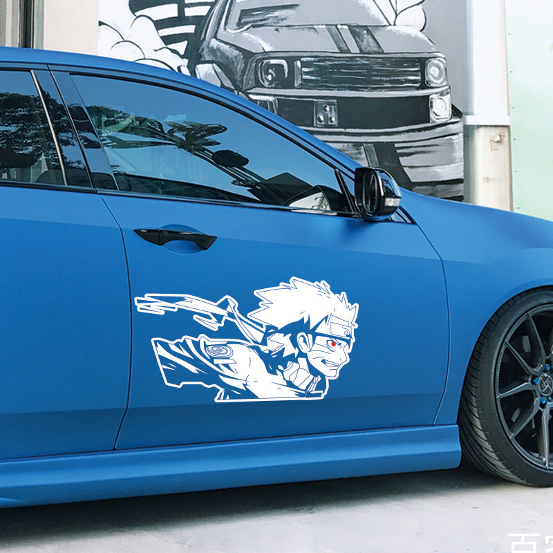 Autocollant de voiture Naruto modifié - 60 x 38 cm 