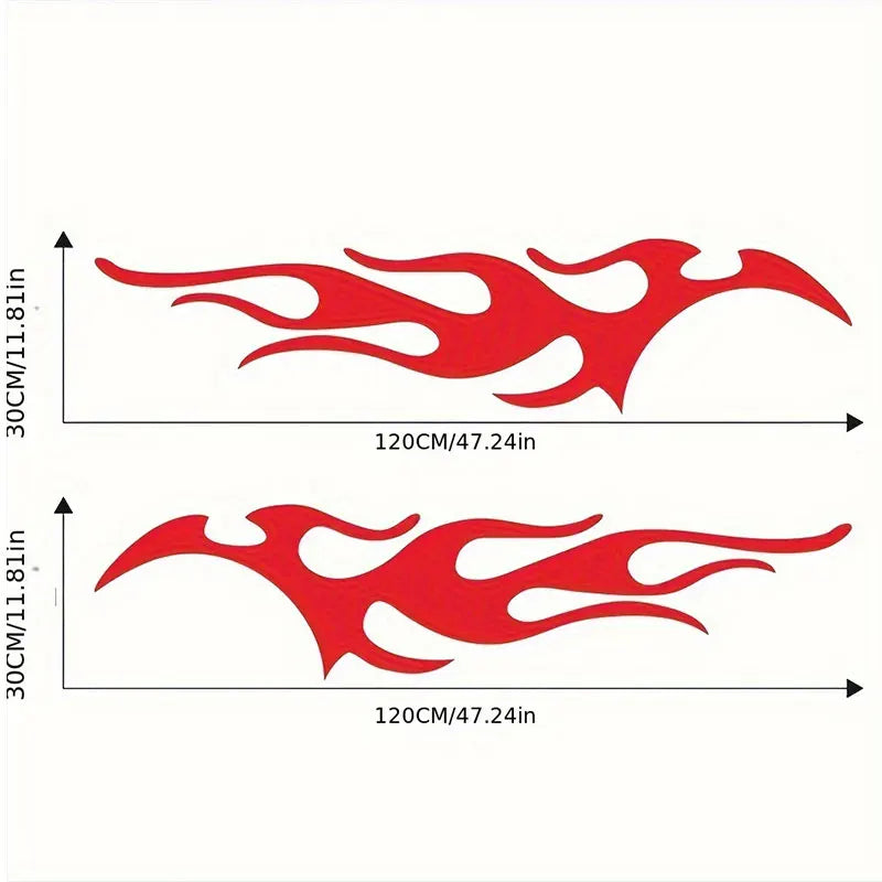 Custom vinyl car door stickers