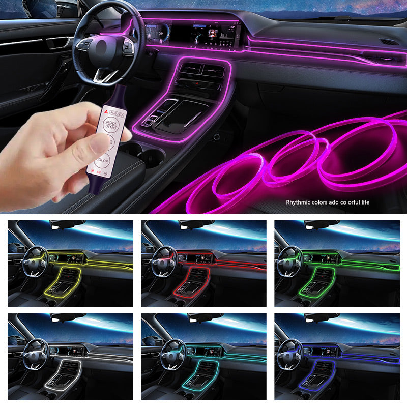 Colorful Car Decoration Fiber Line