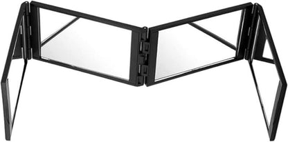Miroir portable pliable à 4 faces 