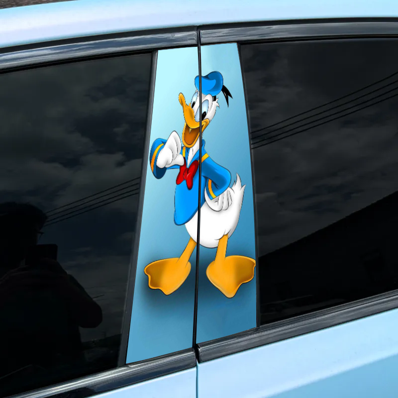 Autocollant pour montant central de voiture (2 pièces) - XC105