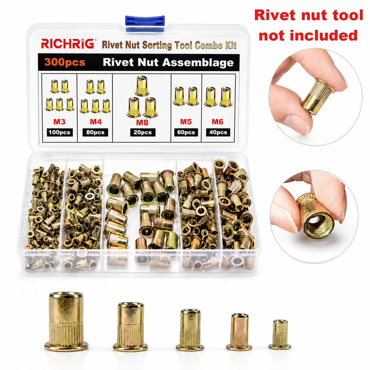 Head Rivet Nut Tool