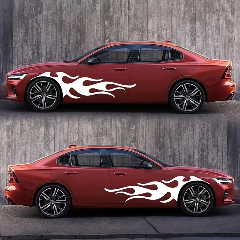 Custom vinyl car door stickers