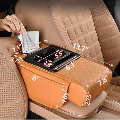 Integrated Pressurized Multifunctional Car Armrest Heightening Pad