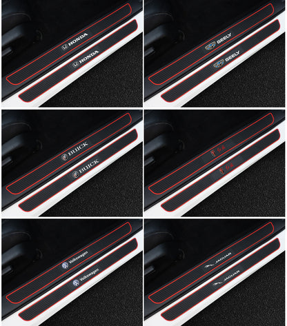 Auto-Einstiegsleisten aus Silikon (mit speziellem Autologo)