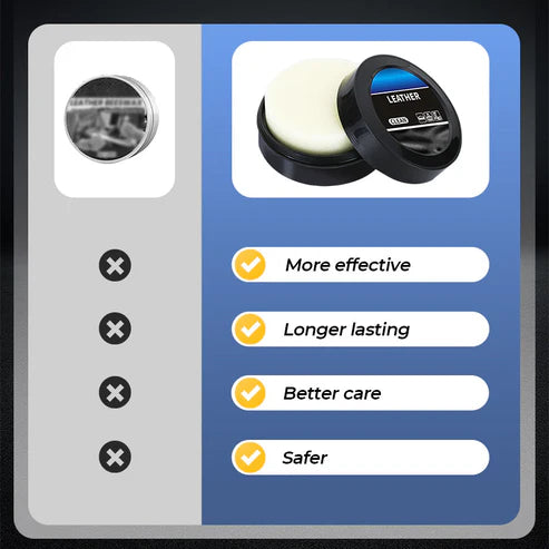 🔥Vente chaude 50% de réduction🔥Crème nettoyante et d'entretien Leader et pâte nettoyante pour l'entretien du cuir 