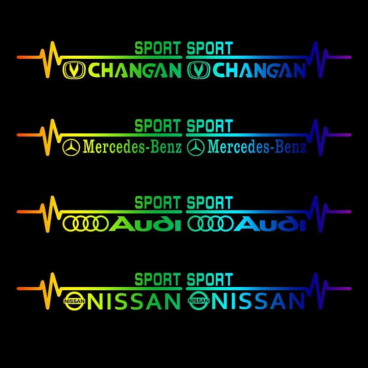 🎉50% OFF🎉Car Triangle Window Creative Decals🌟4Pcs🌟