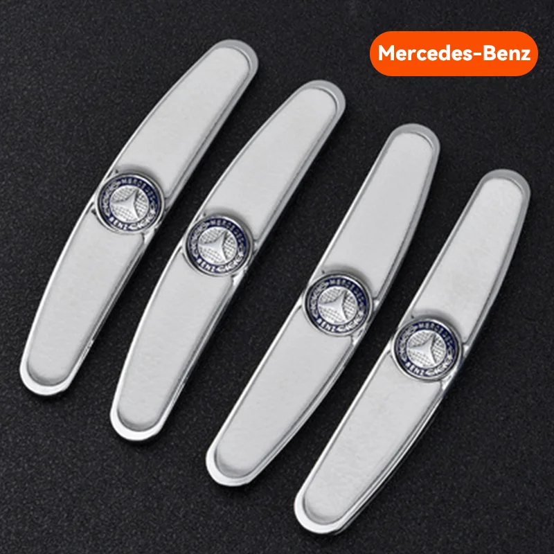 Car door metal anti-collision strip (4 pcs)