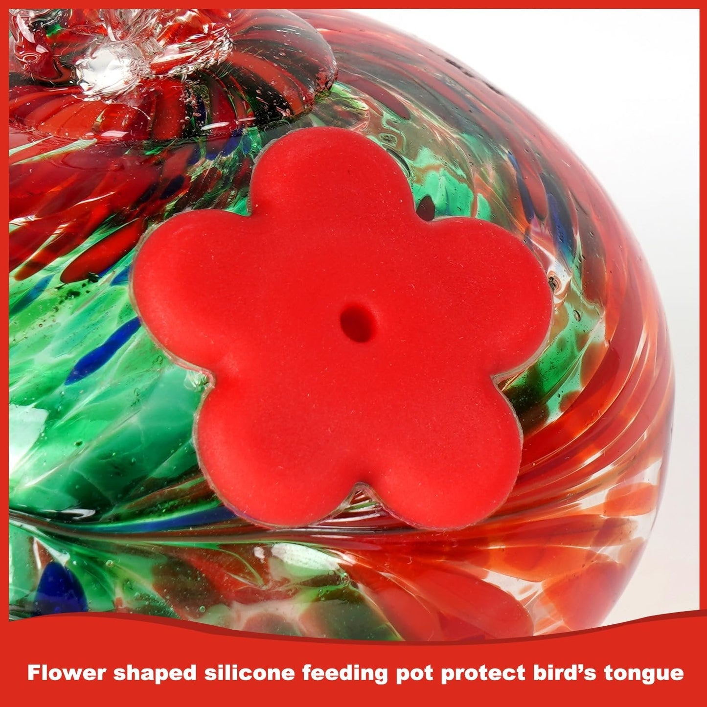 Bezaubernde Windspiele Kolibri-Futterspender