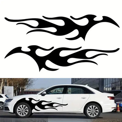 Custom vinyl car door stickers