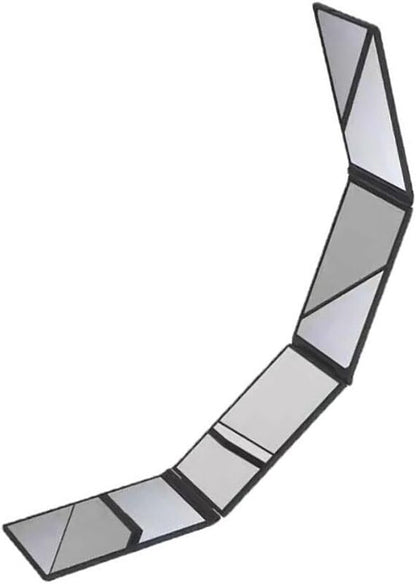 Miroir portable pliable à 4 faces 