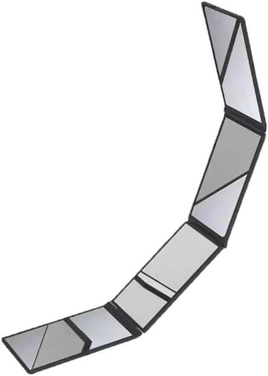 Miroir portable pliable à 4 faces 