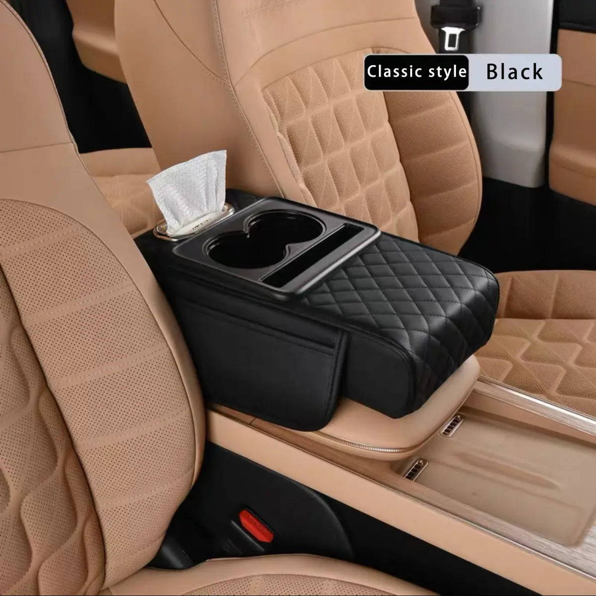 Integrated Pressurized Multifunctional Car Armrest Heightening Pad