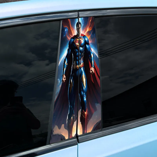 Autocollant pour montant central de voiture (2 pièces) - XC107