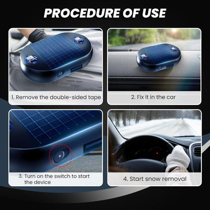 Automotive Electromagnetic Snow Removal Tool Car Defroster