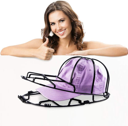 Support de cage de nettoyage pour casquette de baseball, pour machine à laver