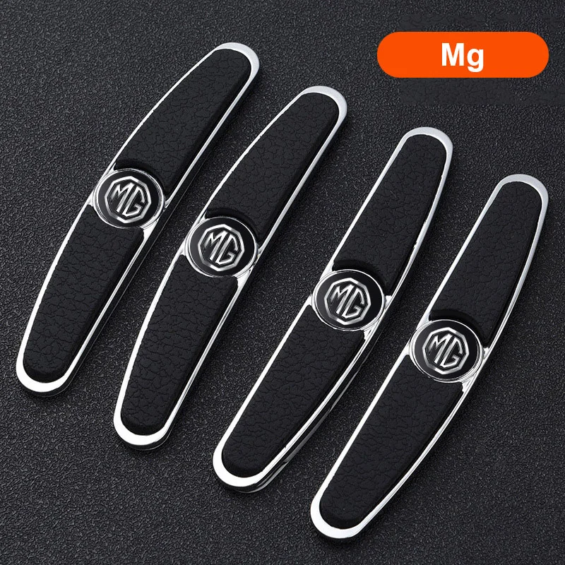 Car door metal anti-collision strip (4 pcs)