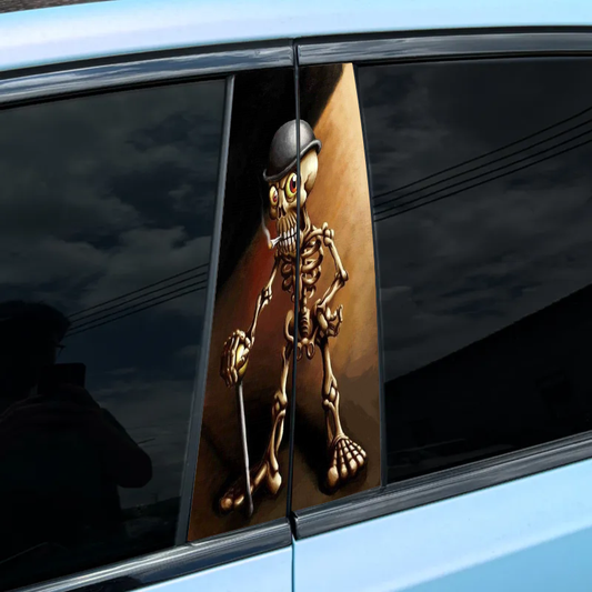 Autocollant pour montant central de voiture (2 pièces) - XC106