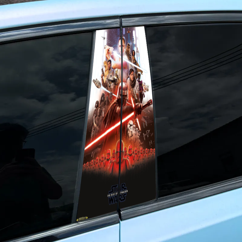 Autocollant pour montant central de voiture (2 pièces) - Star Wars - XC132