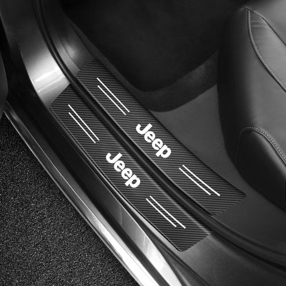 CarbonGrip PRO | Autocollants personnalisés pour seuils de porte 