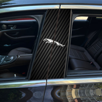 Autocollants pour colonne centrale de voiture (logo de voiture personnalisé) 25 x 50 cm