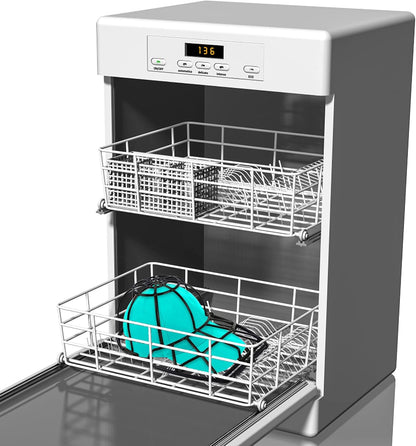 Support de cage de nettoyage pour casquette de baseball, pour machine à laver
