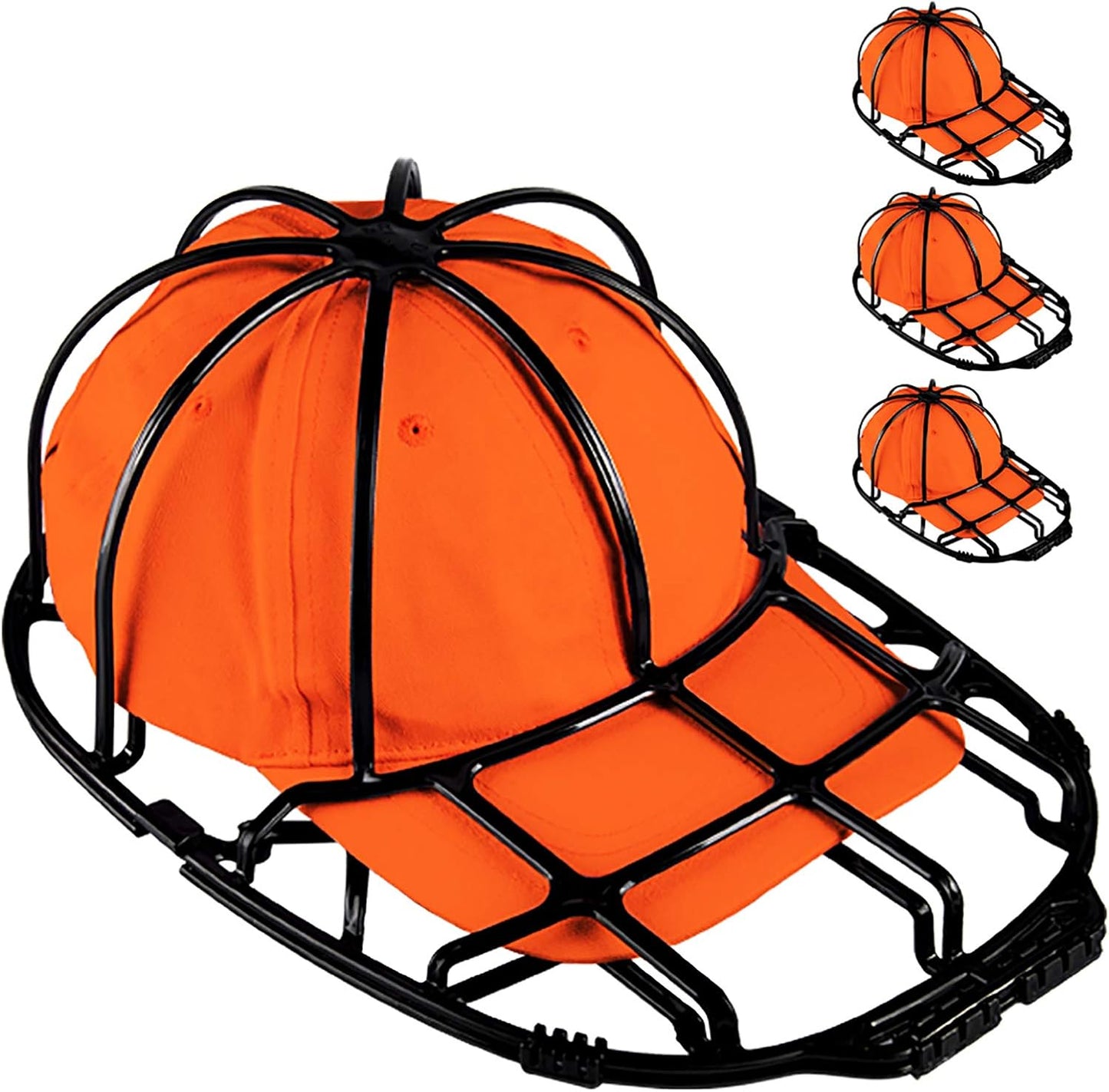 Support de cage de nettoyage pour casquette de baseball, pour machine à laver