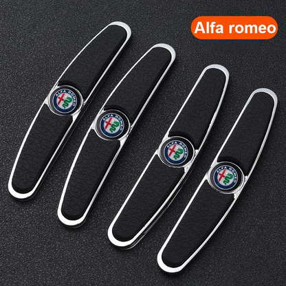 Car door metal anti-collision strip (4 pcs)