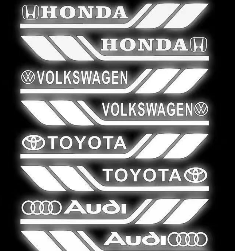 Car body decorative stickers