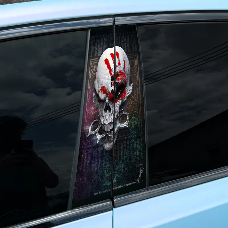 Autocollant pour montant central de voiture (2 pièces) - XC113