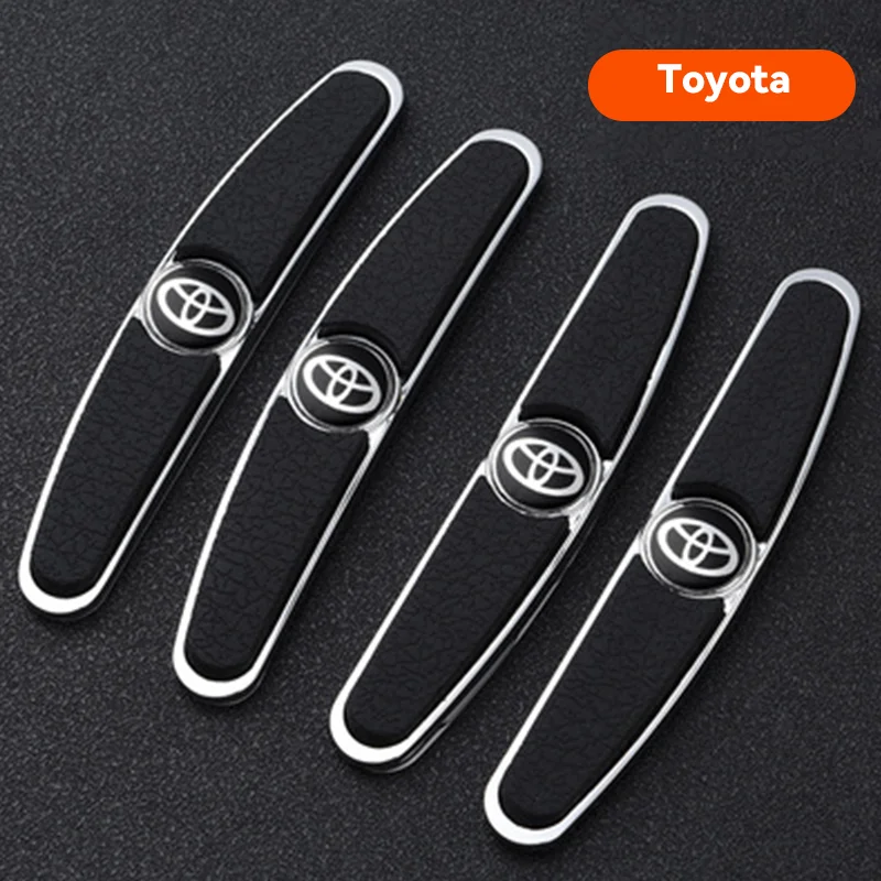 Car door metal anti-collision strip (4 pcs)