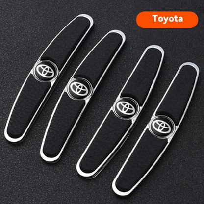 Car door metal anti-collision strip (4 pcs)